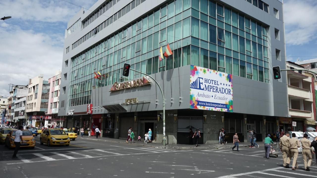 Hotel Emperador Ambato Exteriör bild